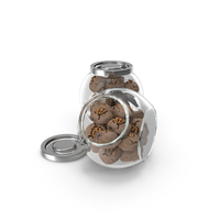 Cookies In Glass Jar PNG & PSD Images