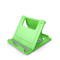 Stand For Phone Holder Green With Adjustable Tilt Angle Desktop PNG & PSD Images