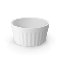 White Ceramic Dip Bowl For Sauces PNG & PSD Images