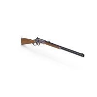 Winchester Model 1873 Color Case Hardened PNG & PSD Images
