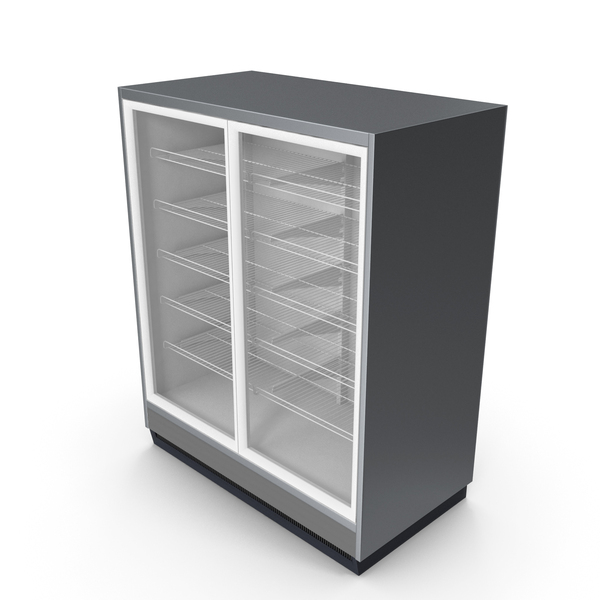 Large Double Door Soda Drink Fridge PNG & PSD Images