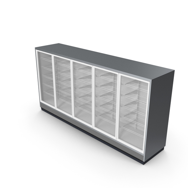 Large Penta Door Soda Drink Fridge PNG & PSD Images