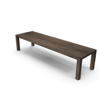 RECLAIMED RUSSIAN OAK PARSONS RECTANGULAR DINING TABLE BROWN PNG & PSD Images