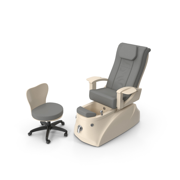 Cleo LX Pedicure Spa Chairs Set PNG & PSD Images