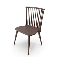 BDDW Fan Back Dining Chair PNG & PSD Images
