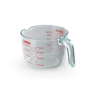 Pyrex Measuring Cup 1000ml PNG & PSD Images