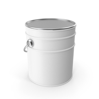 White Paint Can PNG & PSD Images