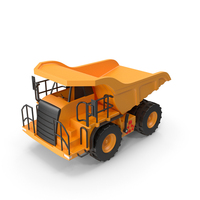 Orange Toy Dump Truck PNG & PSD Images
