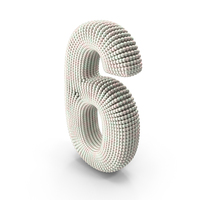 Pearls Number 6 PNG & PSD Images