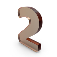 Number 2 PNG & PSD Images