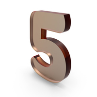 Number 5 PNG & PSD Images