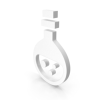 HALLOWEEN WHITE POTION ICON PNG & PSD Images