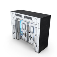 Sci Fi Door Closed PNG & PSD Images