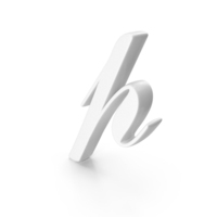 p Cursive Opti Script Font Style Alphabet White PNG & PSD Images