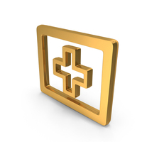 Gold Add Symbol PNG & PSD Images