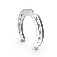 SILVER HORSESHOE PNG & PSD Images