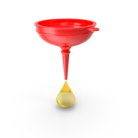 Oil Drop from Funnel PNG & PSD Images