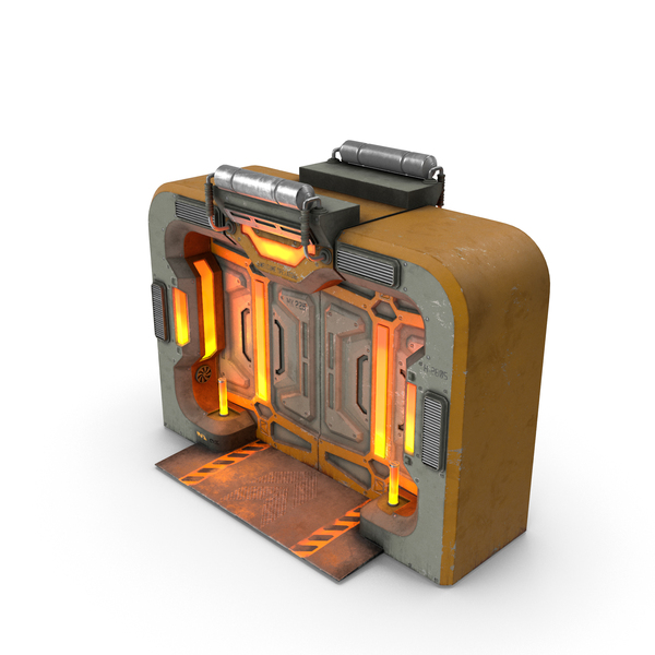 Sci Fi Door Closed PNG & PSD Images
