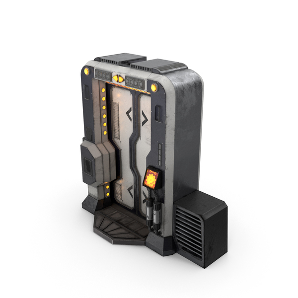 Sci Fi Door Closed PNG & PSD Images