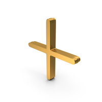 Gold Plus Icon PNG & PSD Images
