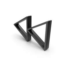 Fast Forword Backword Symbol Black PNG & PSD Images