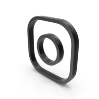 Black Square Record Icon PNG & PSD Images