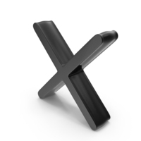 Wrong Cross Multiply Logo Black PNG & PSD Images