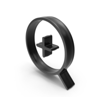 Zoom In Magnify Black PNG & PSD Images