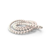 Thread with Pearl Beads PNG & PSD Images