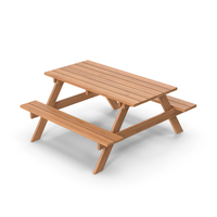 Picnic Wooden Table PNG & PSD Images