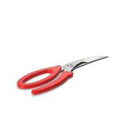 Kitchen Scissors Red PNG & PSD Images