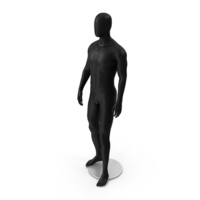 Modular Black Clothing Mannequin PNG & PSD Images