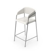 White Bar Stool PNG & PSD Images