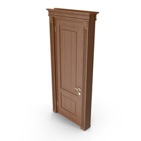 Classic Swing Door PNG & PSD Images
