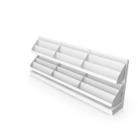 Book Card Magazine Shelving Type 54 in PNG & PSD Images