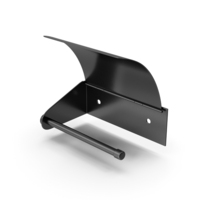 Black Toilet Paper Holder PNG & PSD Images