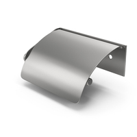 Silver Toilet Paper Holder PNG & PSD Images