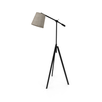 Barre 65-Inch Adjustable Oil Rubbed Bronze Floor Lamp PNG & PSD Images