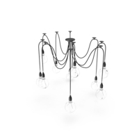 Edison Chandelier PNG & PSD Images