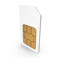 Mini Sim (Standard) Card PNG & PSD Images