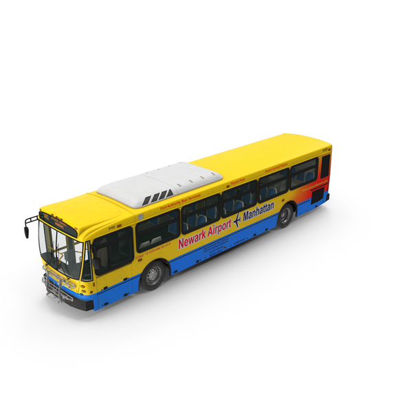 Bus Nabi Model 416 NYC Airport Express With Simple Interior PNG Images &  PSDs for Download | PixelSquid - S11871383D