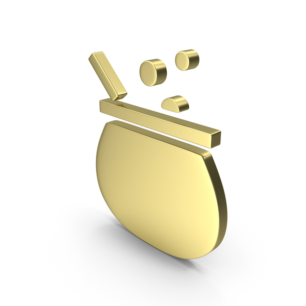 HALLOWEEN CAULDRON ICON GOLD PNG & PSD Images