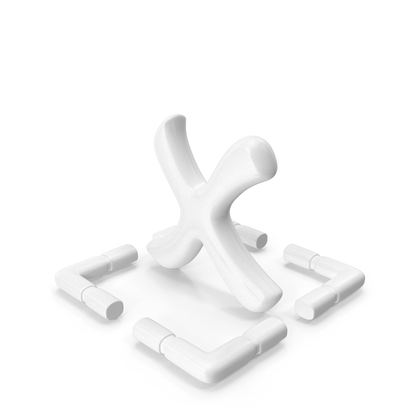 Cross Mark Square Base White PNG & PSD Images