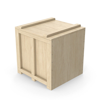 Wooden Cargo Box PNG & PSD Images