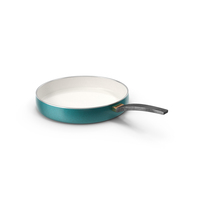 Blue & White Pan PNG & PSD Images