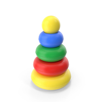 Round Pyramid Toy PNG & PSD Images