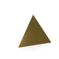 Gold Pyramid Shape PNG & PSD Images