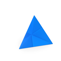 Blue Glass Pyramid PNG & PSD Images