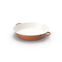 Metallic Round Pan PNG & PSD Images