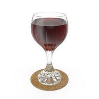 Crystal Glass With Red Wine PNG & PSD Images